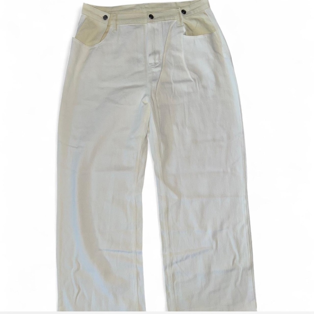 Denim Contrast Pant